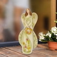 thumbnail image 1 of Figura decorativa de ángel para niñas, escultura de resina para centro de mesa de estilo europeo, decoración de mesa para dormitorio u oficina., 1 of 8