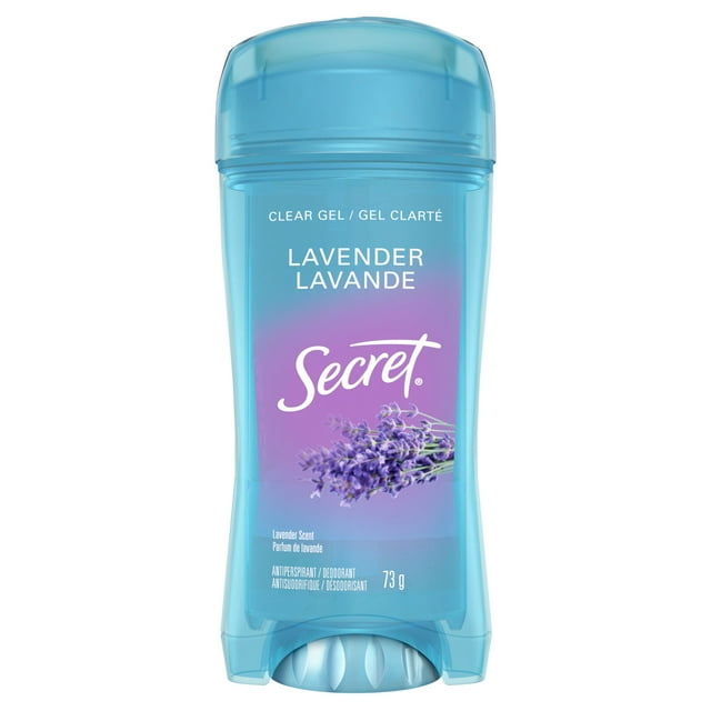 Secret Clear Gel Antiperspirant and Deodorant, Lavender Scent
