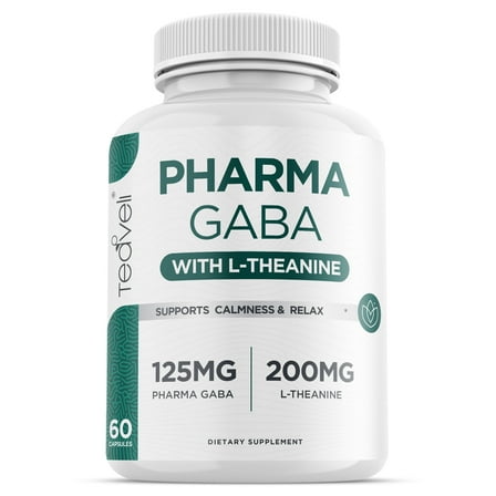 Pharma GABA with L Theanine Supplement