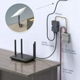 thumbnail image 4 of PoE Injector, 10 100 1000M 150W Passive PoE Injector with High Speed  for Satellite, 4 of 7