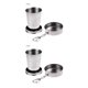 thumbnail image 4 of Greeniant Taza plegable de acero inoxidable de 75ml/150ml/250ml, taza telescópica portátil para viajes al aire libre, Camping, con agua, café, Type1 NO1, 4 of 6