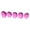 Pink, variant on funtasica 5Pcs Ice Skating Finger Short Track Speed Skating Clips Decorative Equipment Half Finger Gloves Covers for Indoor Hockey Green