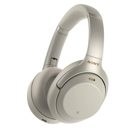 Sony - WH-1000XM3 Wireless Noise Cancelling Over-the-Ear Headphones with Google Assistant - Silver