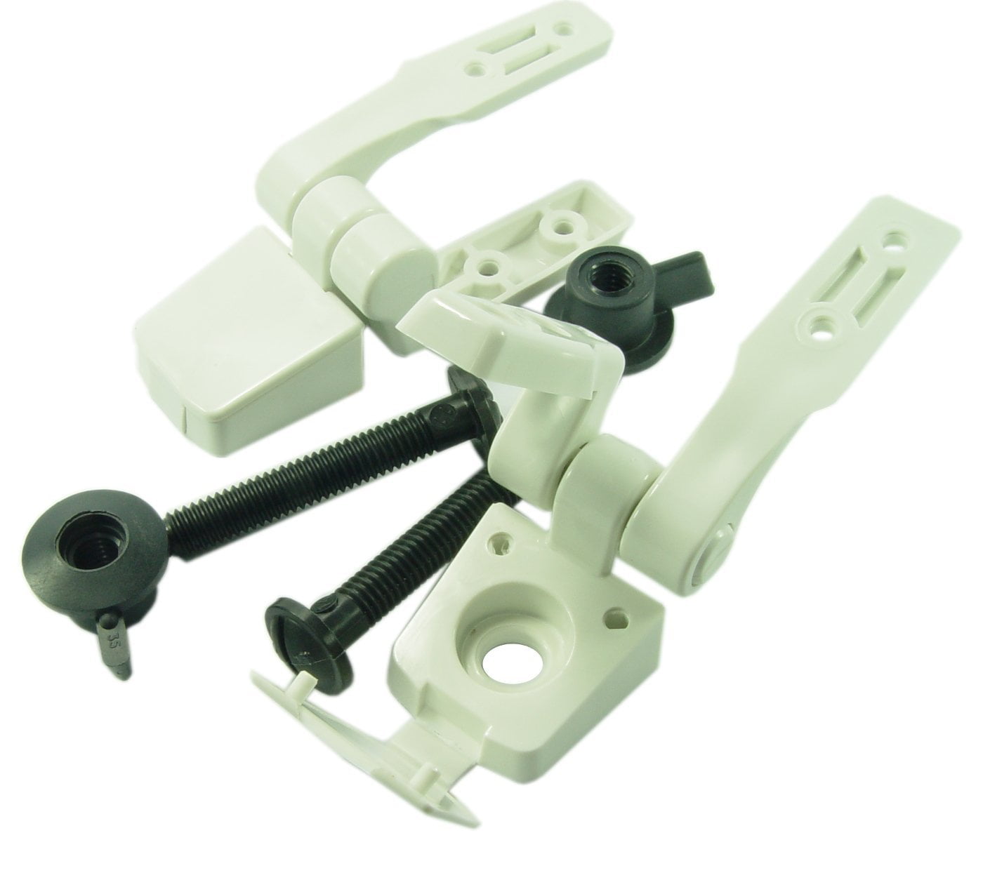 Jabsco Toilet Seat Hinge Set for Compact Wood Assembly (290981000) NEW