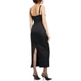 thumbnail image 2 of Toccin womens  Solene Fitted Dress, 2, Black, 2 of 4