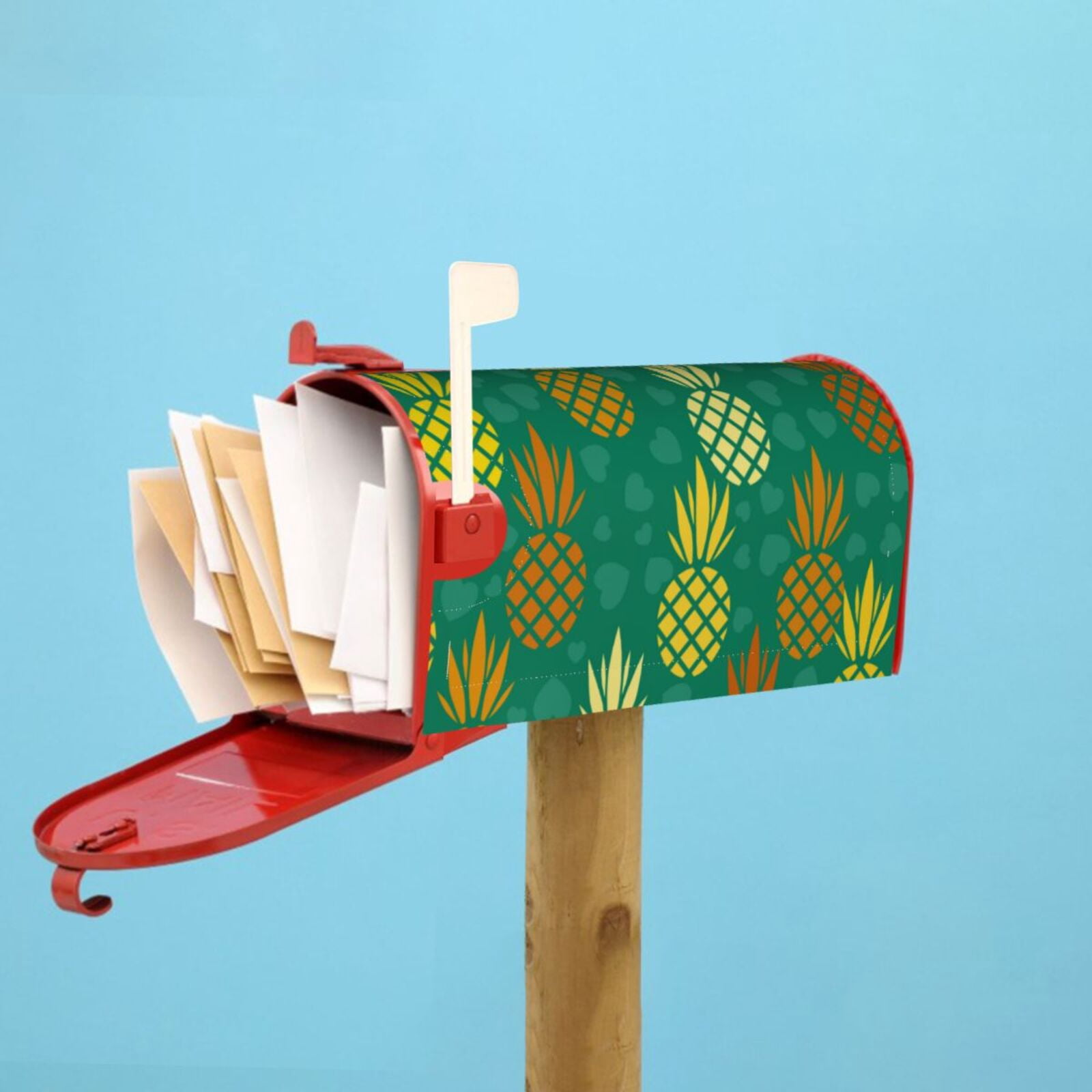 Kdxio Magnetic Mailbox Cover 21x18 in Mailbox Cover Outdoor Decoration Holiday Mailbox Covers for Home Garden Yard-21x18 in