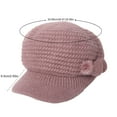 thumbnail image 3 of MESSUEN Beret Hats for Women Winter Hats for Women Warm Hats for Women Hats for Women Brimless Hats for Men Winter Hat Women Beanie Caps for Men Z Red One Size, 3 of 9