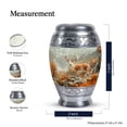 thumbnail image 2 of Deer Autumn Regal Stag Cremation Keepsakes For Ashes - Cremation Urns For Human Ashes - Keepsake Urns For Ashes Adult Female Mom, Funeral Urns For Human Ashes Adult (Size -3",2pcs), 2 of 5