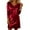 09#Red, variant on Women's Cowl Neck Dress Silky Ruched Midi with Long Sleeve for Holiday Party Evening Cocktail Fall Winter Drape Loose Fit Outfit Black 2XL