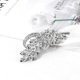thumbnail image 3 of Ganfancp Broche de Flor de Ramo de Cristal Generoso Versátil Ropa Fiesta Cena Fiesta Baile Actuación Rebajas Hoy Liquidación Broche X 1, 3 of 7