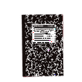 thumbnail image 2 of YujiCraft Marble Composition Notebook, Exquisite Stitched Notepad with Minimalist Pattern Design,Black, 2 of 8