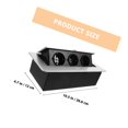 thumbnail image 4 of GOOHOCHY Desk Plug Socket Embedded Socket Aluminum 1Pack, 4 of 8
