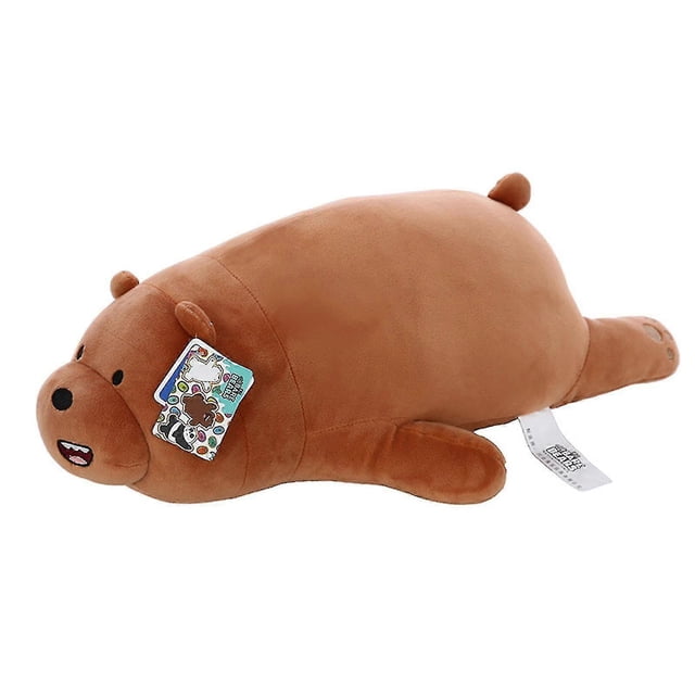 26-27 We Bare Bears Plush Toy Grab Doll Grizzly Panda Ice Bear 11 Inch 15 Inch Prone