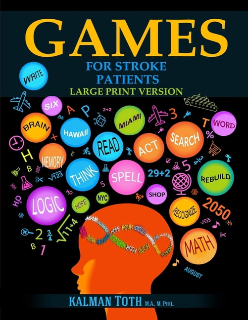 Games for Stroke Patients Large Print Version (Paperback) Walmart