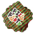 thumbnail image 2 of Pizza Party Foam Coaster Set of 4, 2 of 3