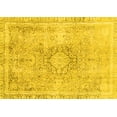 thumbnail image 1 of Ahgly Company Indoor Rectangle Abstract Yellow Modern Area Rugs, 6' x 9', 1 of 4
