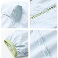 thumbnail image 5 of KIHOUT Men Summer Thin UPF50+ Breathable Sun Protection Jacket Full Zip Hooded Windbreaker for Fishing Hiking Sports, 5 of 9