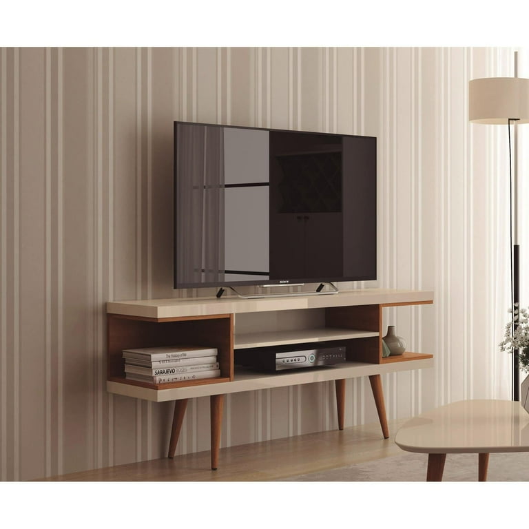 Cream gloss 2024 tv stand