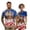 Watercolor Patriotic Horse, variant on Binienty Horse Racing Golf Apparel for Couple Athletic Fit Summer Golf Outfit Set Watercolor Men's Shirt Women's Short Sleeve Skirt Workout Sports Golf Outfit for Running Casual