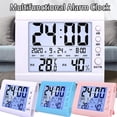thumbnail image 3 of Electronic Thermometer and Hygrometer Meter Household Clock T7 Alarm, 3 of 8