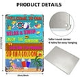 thumbnail image 2 of Pool Rules Tin Sign, Swimming Pool Metal Tin Sign, Decor Pool Gifts for Pool Summer Garden Outdoor Decorations, 12x 8Inch (Pool Rules), 2 of 5