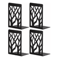 thumbnail image 1 of Sujeta libro Para Estantes Soporte Negro De Metal de 4 pcs, 1 of 5