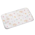 thumbnail image 3 of Pet Mat for Small Dogs & Cats, 8 x 12 in, Breathable Ice Silk Summer Sleeping Pad, Washable & Portable Crate Liner for Kennels, Hot Weather Relief b, 3 of 4