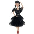 thumbnail image 1 of Miércoles Addams Dolls con vestido negro 10.9 In Toys Dolls Regalos de cumpleaños para niños, 1 of 8