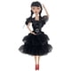 thumbnail image 2 of Wednesday Addamss In Dress Flexible Manga Larga Dotos Vestidos Exquisitos Regalos Cumpleaños Compactos para, 2 of 9