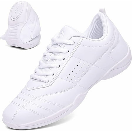 

Cheer Shoes for Women White Cheerleading Dance Shoes Girls Tennis Sneakers Athletic Sport Training Shoes
