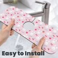 thumbnail image 6 of Sikiie Love Rabbit Splash Guard for Sink Faucet-1 PC Super Absorbent Fast Drying Mat Sink Gadgets-Splash Guard for Kitchen, Sink Mat, 6 of 7