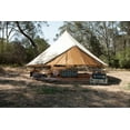 thumbnail image 3 of Psyclone Tents Removable Floor 4 Windows 5m/16.4ft Luxury Outdoor All Weather 6-8 Person Cotton Canvas Large Bell Tent, 3 of 9