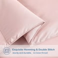 thumbnail image 5 of VOUA All Season Hypoallergenic Down Alternative Microfiber Comforter, Full, Pink, 5 of 7