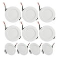 thumbnail image 3 of 10 pcs Led Recessed Down Light White Flush Mount Ceiling Light Spotlight Indoor Ceiling Led Living Room Lamp For Home Lighting, 3 of 8
