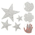 thumbnail image 5 of Vosarea Rhinestone Car Stickers 1 Set Silver Star Decals Self-Adhesive Bling Auto Decoration 3.62*3.62*0.04 Inch, 5 of 10
