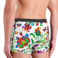thumbnail image 6 of Salouo Paisley Print Men's Boxer Briefs,Breathable Underwear Elastic Waistband Briefs for Men -Medium, 6 of 8