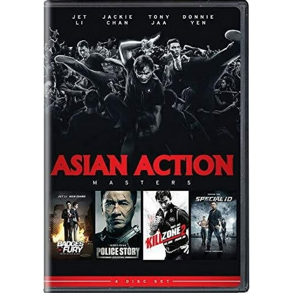 Asain Action Masters (DVD), Well Go USA, Action & Adventure