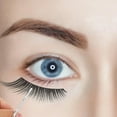 thumbnail image 3 of 2 Pieces Eyebrow Scissor Handle Tweezer Plucker Straight Tip Brow Scissors Remover Facial Hair Eyebrows Care Wig Plucking for Women(Silver and Black), 3 of 5