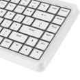 thumbnail image 3 of Riousery 2.4G Wireless Keyboard 75% 84 Keys Full Sized Silent Computer Keyboard with Numeric Pad Scissor Switch for Laptop PC Desktop Notebook White (12.7 in / 32.3 cm), 3 of 9