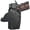 Carbon Fiber Black, variant on 1911 3.5in Paddle Holster Black / Right Hand by Rounded Gear