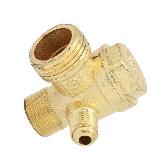 Válvula de Retención, Compresor de Aire, Aleació de Zinc, Válvula de Retención Unidireccional, Accesorios de Tubería, Kompressor Rowin Ventill