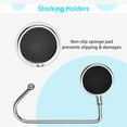 thumbnail image 4 of Christmas Stocking Holders Mantel Hooks Hanger Grip Non-slip Fireplace 8 Pack Yescom Modern, 4 of 11