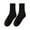Black, variant on MIASHUI Women's Mid-Crew Socks Thermal Winter Socks for Women Cozy Stackable Socks with Grips Sleep Socks Brown