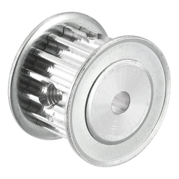 Uxcell 5M 15Teeth Timing Pulley Synchronous Wheel Belt Drive 20mm Height 5mm Pitch 5mm Bore for Belt, 3D Printer, CNC