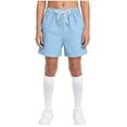 thumbnail image 5 of Sopiago Swim Trunks with Mesh Lining, Pockets, Drawstring Closure Sky Blue,7-8 Years, 5 of 5