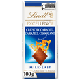 thumbnail image 1 of Chocolat au lait Lindt EXCELLENCE Caramel Croquant&nbsp;– Barre (100&nbsp;g), 1 of 6