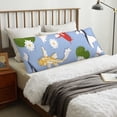 thumbnail image 5 of Bixox Colorful Koi Fish Print Body Pillow Cover with Zipper Closure, Cozy Fuzzy Fleece Body Pillow Case Cover 20 x 54 Inches,Long Body Pillow Pillowcase, 5 of 6