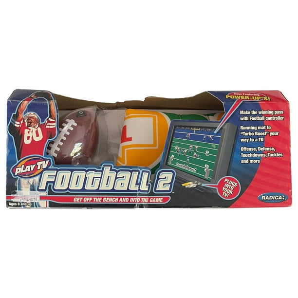 Mattel Play TV Football 2 Plug & Play TV Game Family Fun Sports