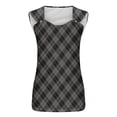 thumbnail image 4 of Puntoco Camisetas ajustadas para mujer, camisetas sin mangas para mujer, camisetas de verano, blusas casuales holgadas sin mangas con cuello redondo, 4 of 4