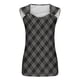 thumbnail image 4 of Puntoco Camisetas sin mangas ajustadas para mujer Camisetas sin mangas para mujer Camisetas de verano Blusas holgadas informales sin mangas con cuello redondo, 4 of 4